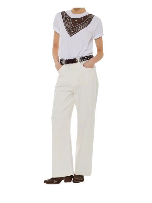 cote jersey cotone strass T-SHIRT BANDANA testa di moro P.a.r.o.s.h. | D110044886 FANT TESTA DI MORO